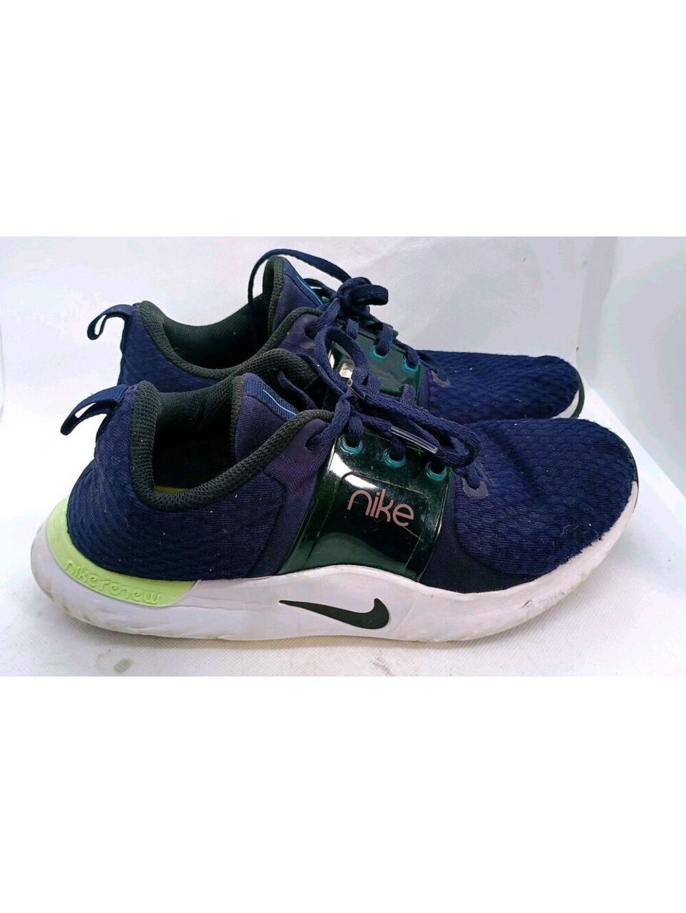 Nike Womens Running Shoes Sz 9 Renew In Season TR 10 CK2576-401 Blue Sneakers